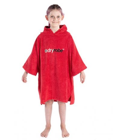 dryrobe towel robe red